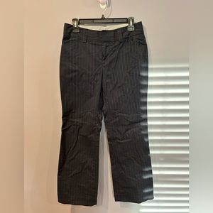 Gap Curvy pinstripe pants